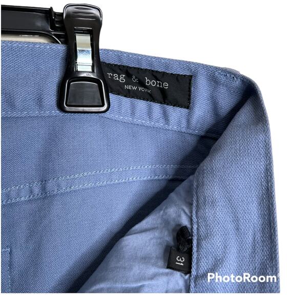 Rag & Bone 5 pocket Broken Twill Pants size 31 Stone Wash NWT mens - Picture 5 of 7